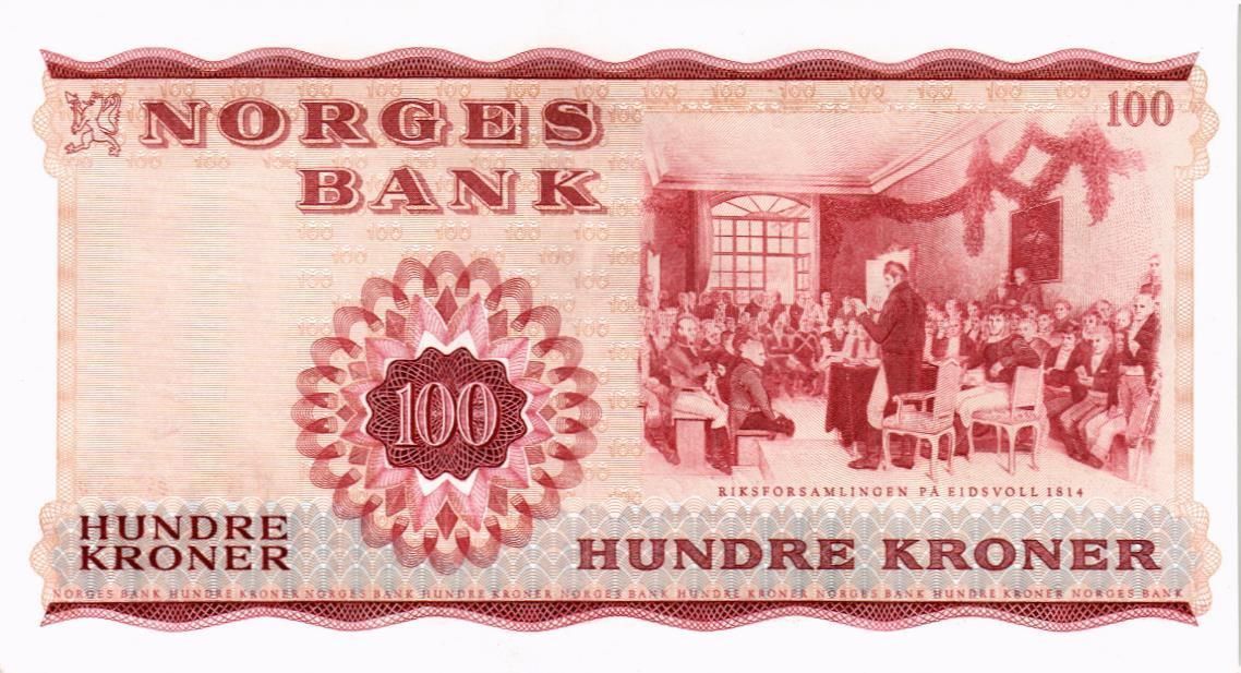 НОРВЕГИЯ 100 КРОН 2