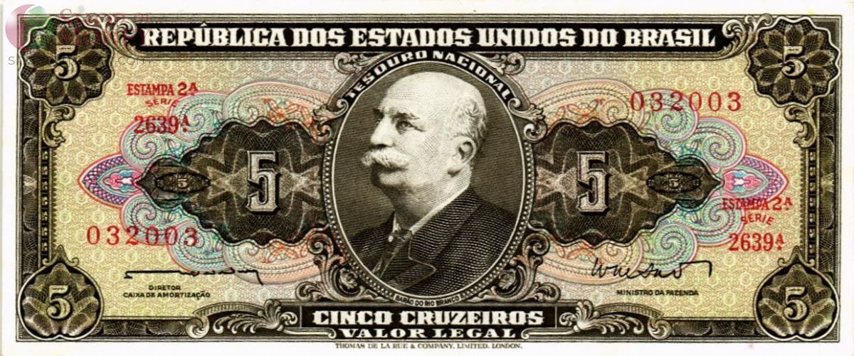 БРАЗИЛИЯ 5 КРУЗЕЙРО 1