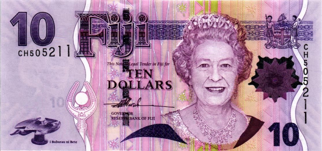 ФИДЖИ 10 ДОЛЛАРОВ 1