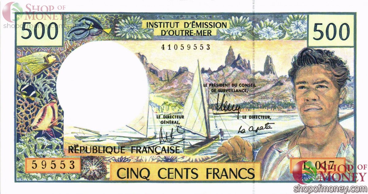 ФРАНЦУЗСКАЯ ПОЛИНЕЗИЯ 500 ФРАНКОВ 1