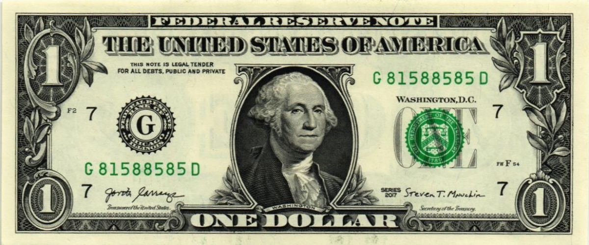 США 1 ДОЛЛАР (G - ЧИКАГО) 1