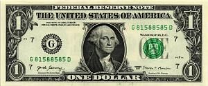 США 1 ДОЛЛАР (G - ЧИКАГО) 1