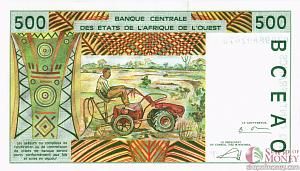 WAS - ТОГО 500 ФРАНКОВ (T) 2