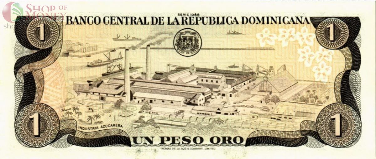 ДОМИНИКАНСКАЯ РЕСПУБЛИКА 1 ПЕСО 2