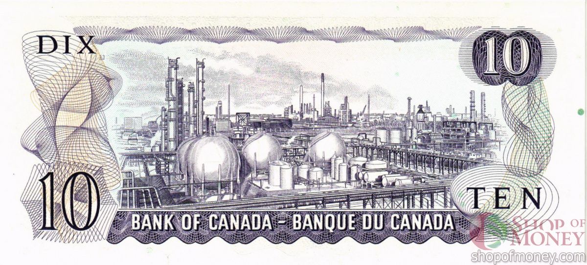 КАНАДА 10 ДОЛЛАРОВ 2