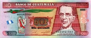 ГВАТЕМАЛА 10 КЕТСАЛЬ 1