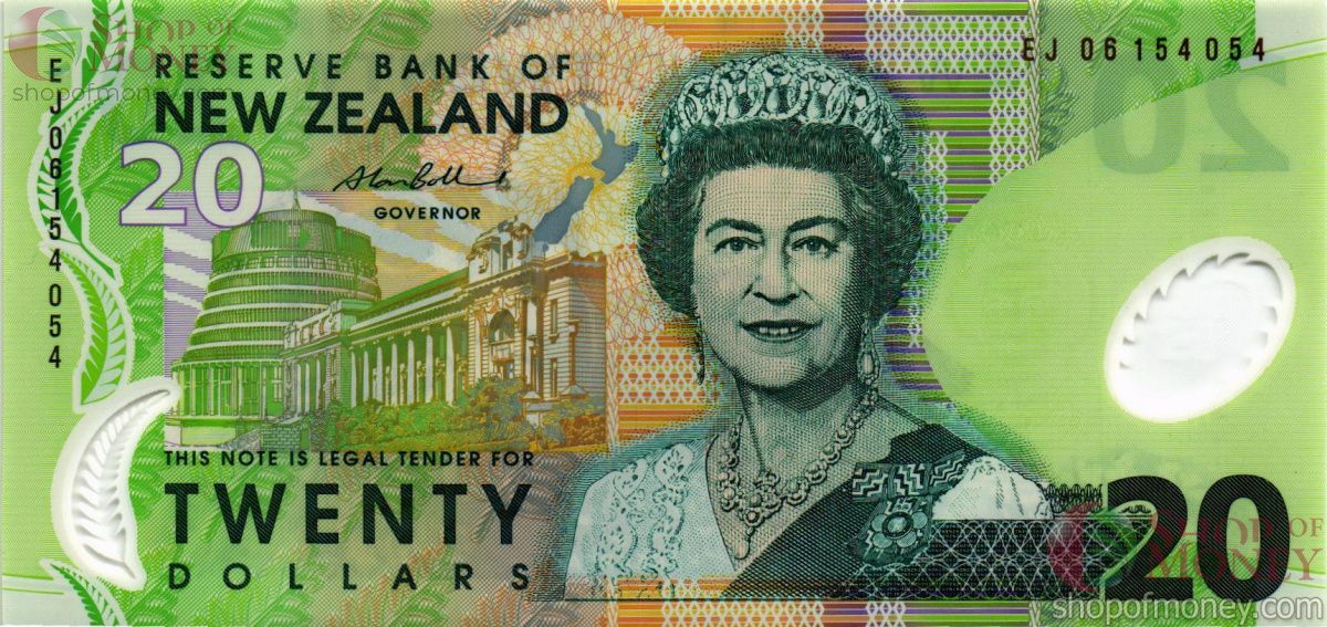 НОВАЯ ЗЕЛАНДИЯ 20 ДОЛЛАРОВ 1