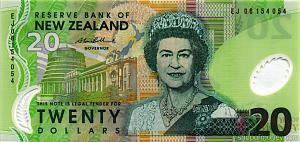 НОВАЯ ЗЕЛАНДИЯ 20 ДОЛЛАРОВ 1