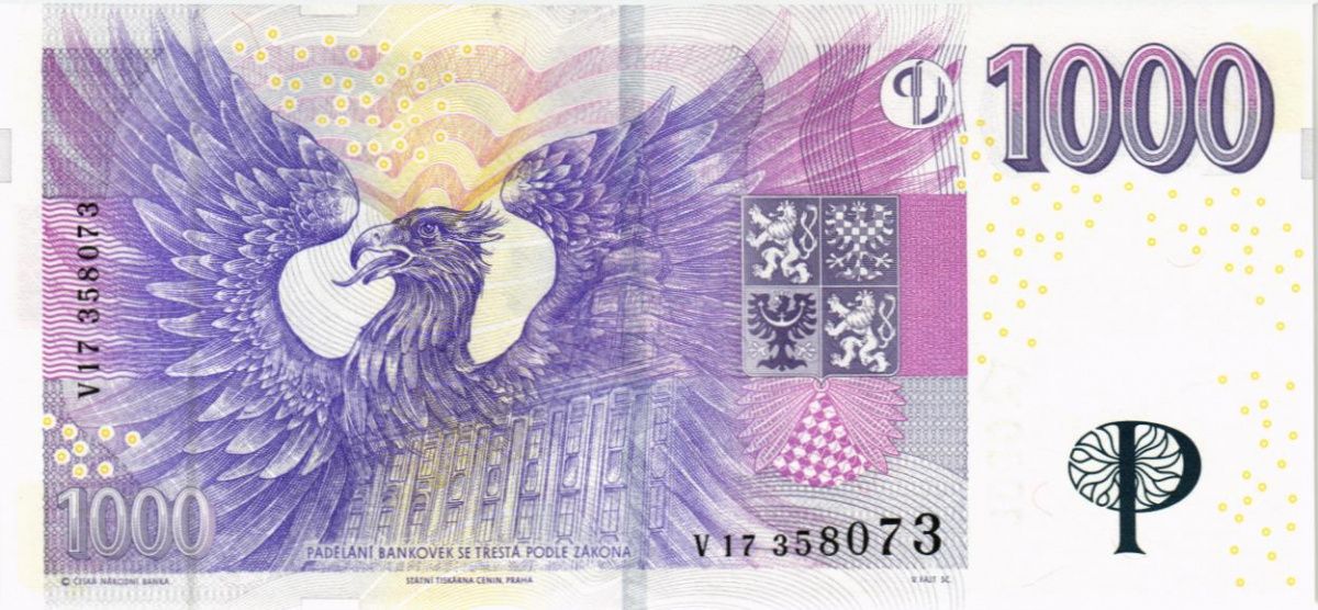 ЧЕХИЯ 1000 КРОН 2