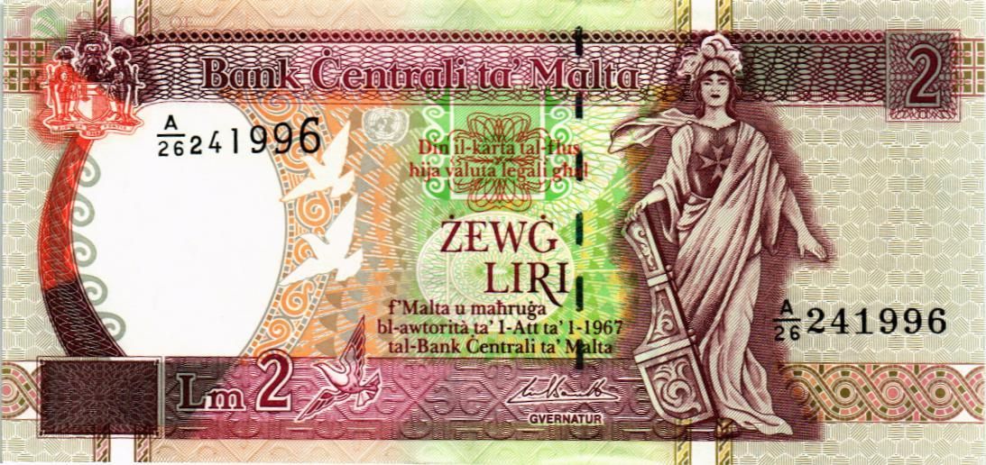 МАЛЬТА 2 ЛИРЫ 1