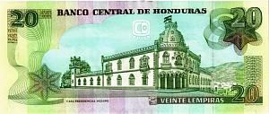 ГОНДУРАС 20 ЛЕМПИР 2