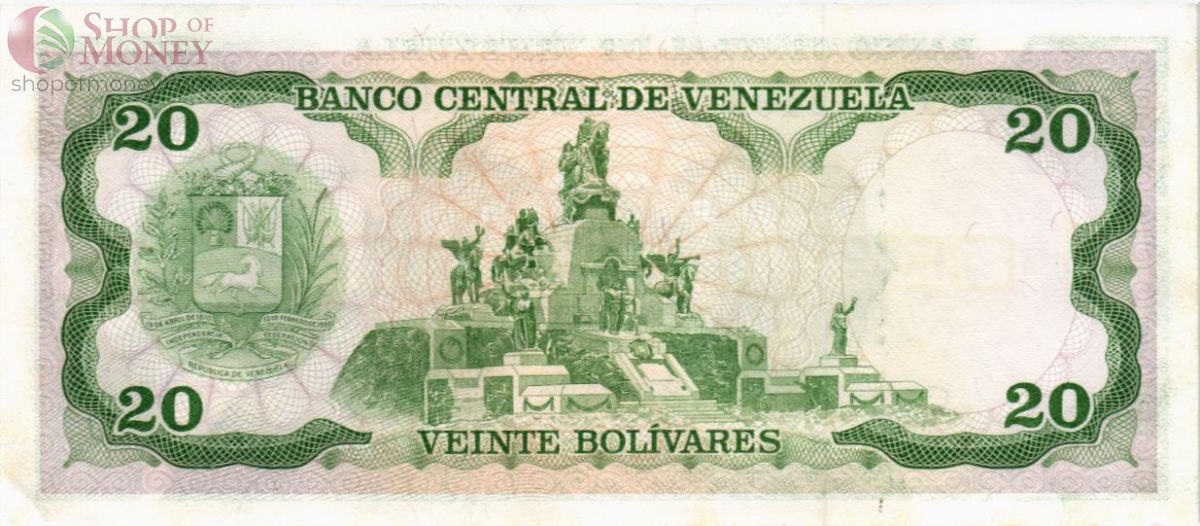 ВЕНЕСУЭЛА 20 БОЛИВАР 2
