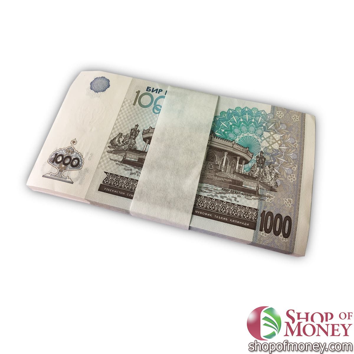 УЗБЕКИСТАН 1000 СУМ (100 БАНКНОТ) 2