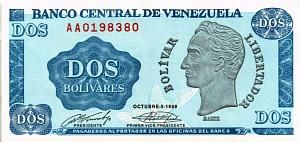 ВЕНЕСУЭЛА 2 БОЛИВАРА 1