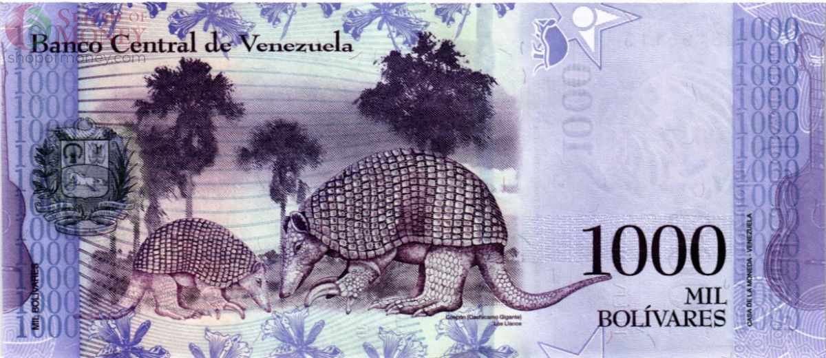 ВЕНЕСУЭЛА 1000 БОЛИВАР 2