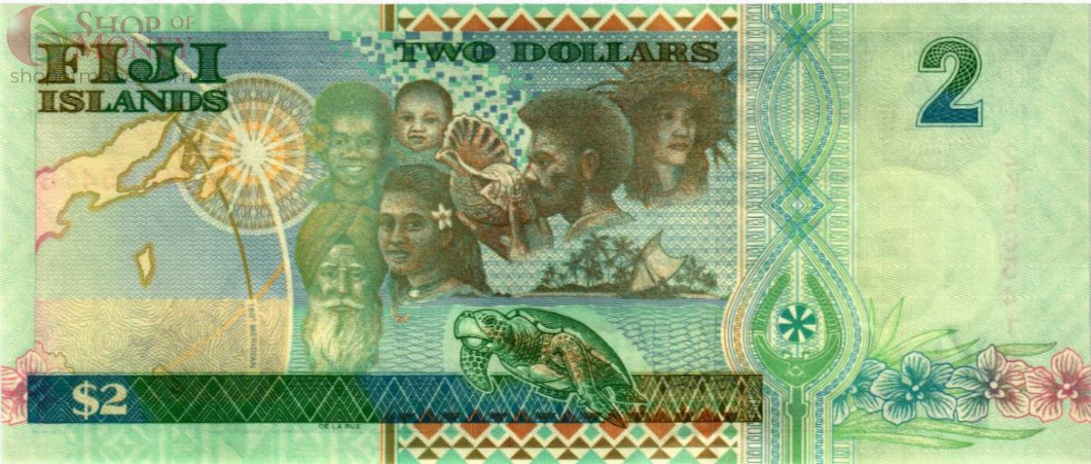 ФИДЖИ 2 ДОЛЛАРА 2