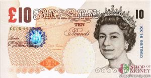 ВЕЛИКОБРИТАНИЯ/АНГЛИЯ 10 ФУНТОВ 1