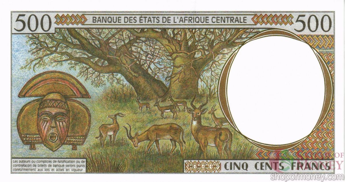 КОНГО 500 ФРАНКОВ 2
