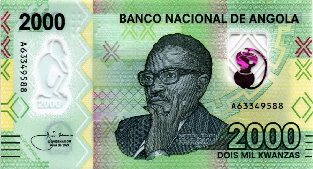 АНГОЛА 2000 КВАНЗА 1