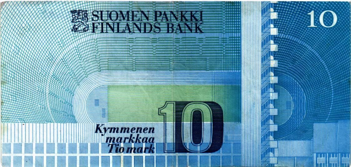 ФИНЛЯНДИЯ 10 МАРОК 2