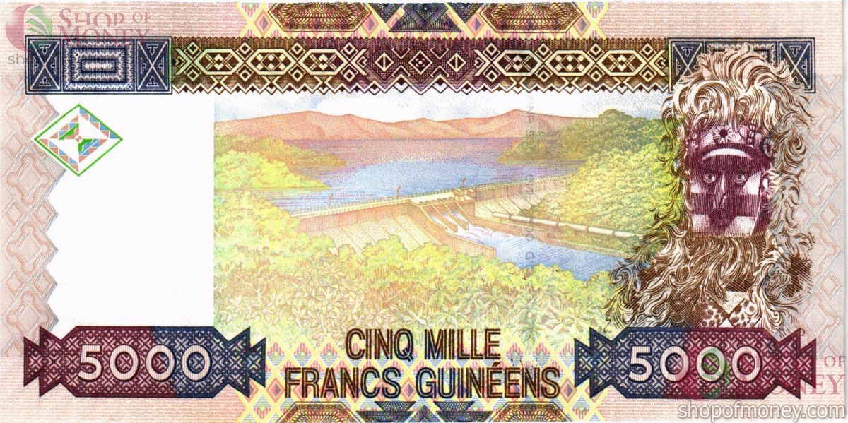 ГВИНЕЯ 5000 ФРАНКОВ 2