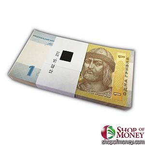 УКРАИНА 1 ГРИВНА (100 БАНКНОТ) 1