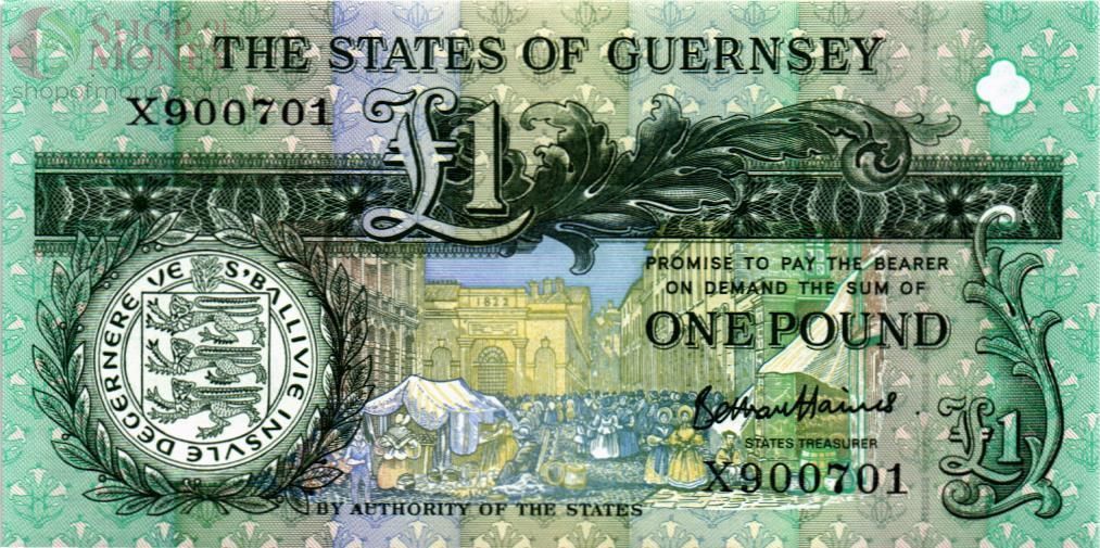 ГЕРНСИ 1 ФУНТ (X) 1