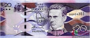 БАРБАДОС 20 ДОЛЛАРОВ 1