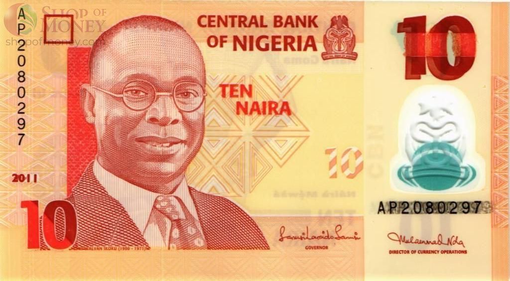 НИГЕРИЯ 10 НАЙРА 1