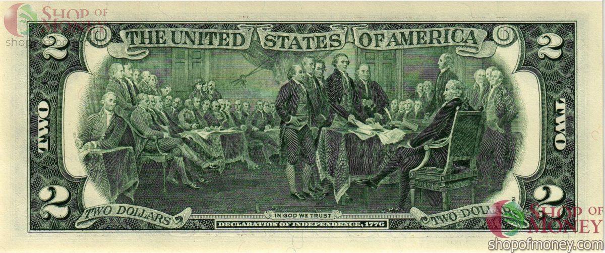 США 2 ДОЛЛАРА (K-Даллас) 2