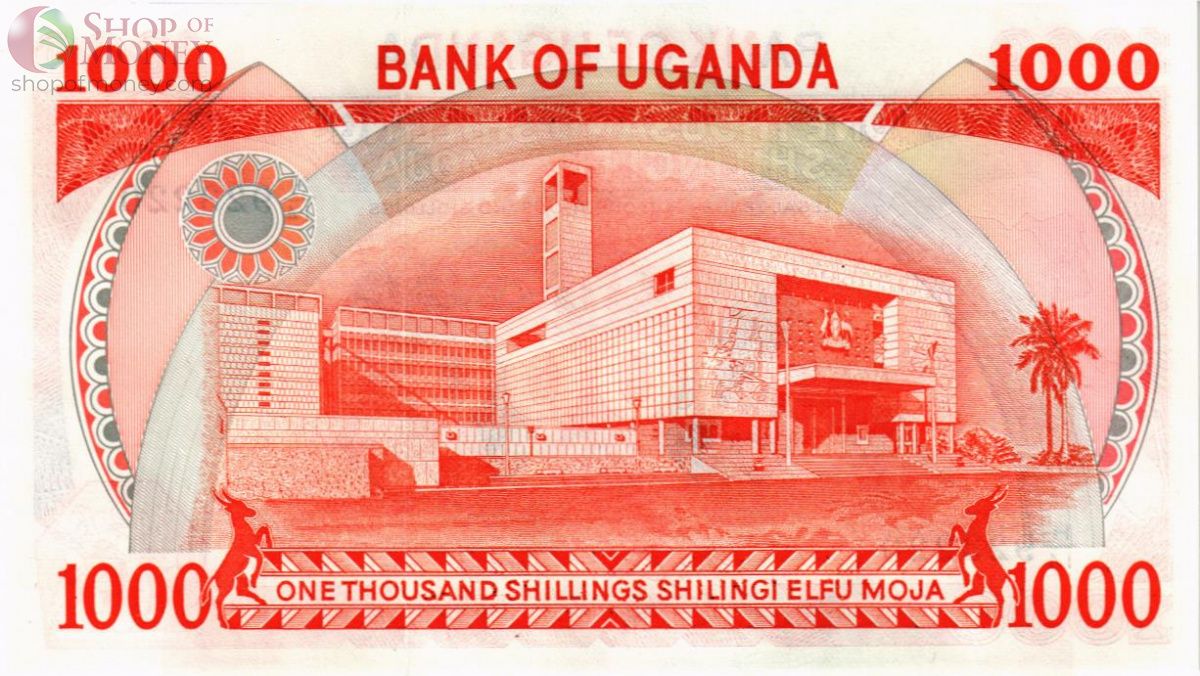 УГАНДА 1000 ШИЛЛИНГОВ 2