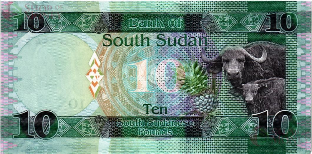 ЮЖНЫЙ СУДАН 10 ФУНТОВ 2