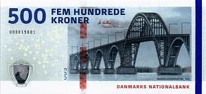 ДАНИЯ 500 КРОН 1