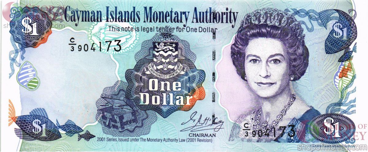 КАЙМАНОВЫ ОСТРОВА 1 ДОЛЛАР (C/3) 1