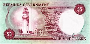 БЕРМУДСКИЕ ОСТРОВА 5 ДОЛЛАРОВ (НИЗКИЙ НОМЕР) 2