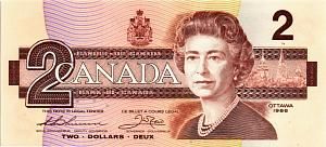 КАНАДА 2 ДОЛЛАРА 1