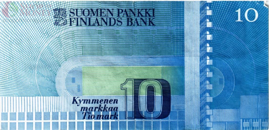 ФИНЛЯНДИЯ 10 МАРОК 2