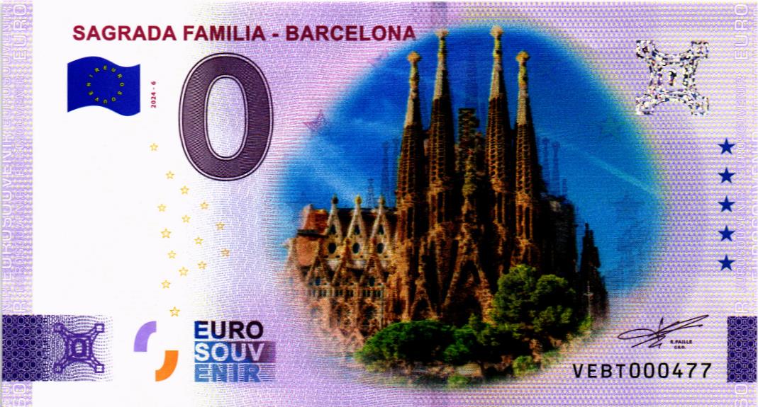 САГРАДА ФАМИЛИЯ БАРСЕЛОНА 0 ЕВРО 1