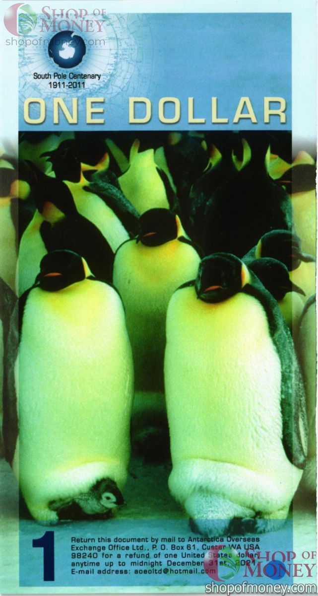 АРКТИЧЕСКИЕ ТЕРРИТОРИИ 1 ДОЛЛАР 2