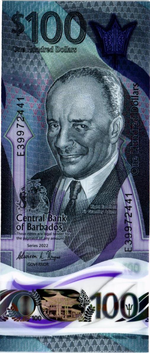 БАРБАДОС 100 ДОЛЛАРОВ 1