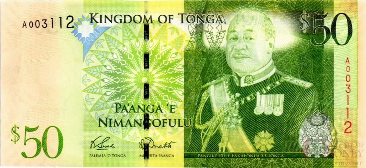 ТОНГА 50 ПААНГА 1