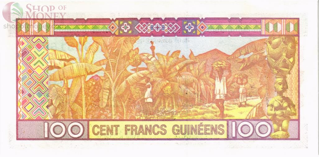 ГВИНЕЯ 100 ФРАНКОВ 2