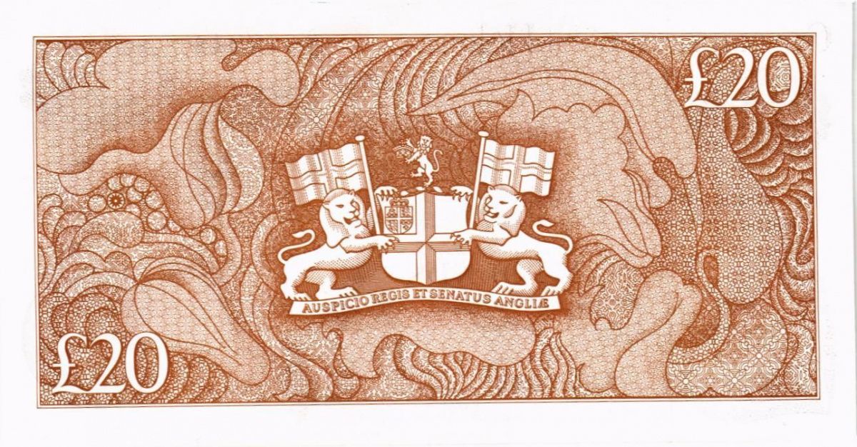 ОСТРОВ СВЯТОЙ ЕЛЕНЫ 20 ФУНТОВ 2