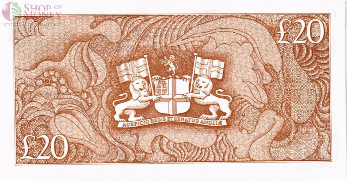 ОСТРОВ СВЯТОЙ ЕЛЕНЫ 20 ФУНТОВ 2