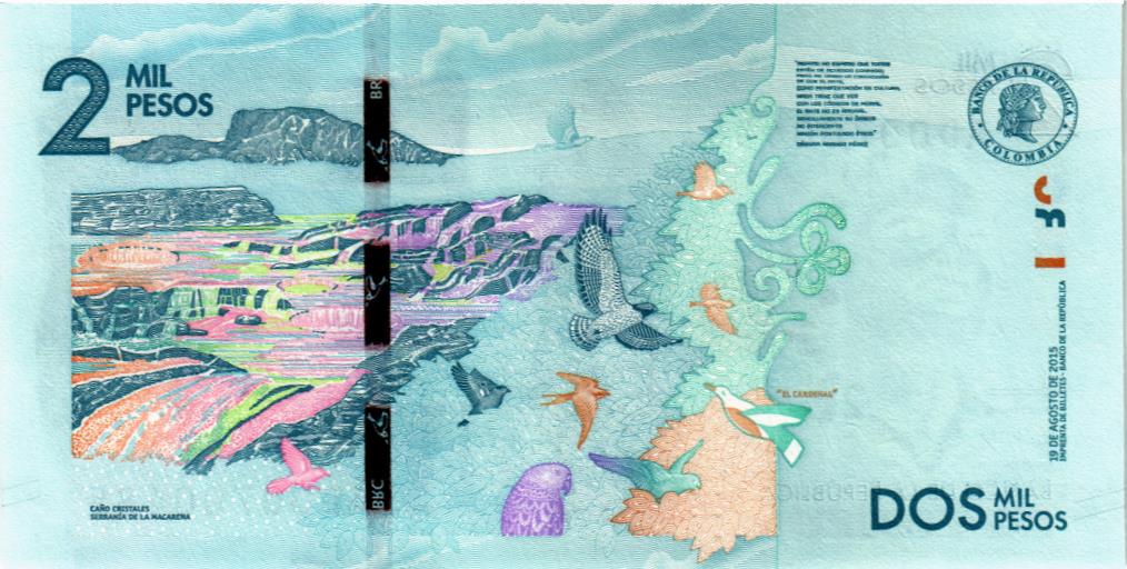 КОЛУМБИЯ 2000 ПЕСО 2