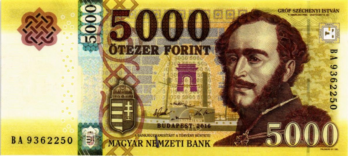 ВЕНГРИЯ 5000 ФОРИНТОВ 1