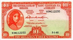 ИРЛАНДИЯ 10 ШИЛЛИНГОВ 1