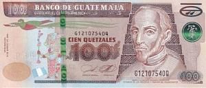 ГВАТЕМАЛА 100 КЕЦАЛЕЙ 1