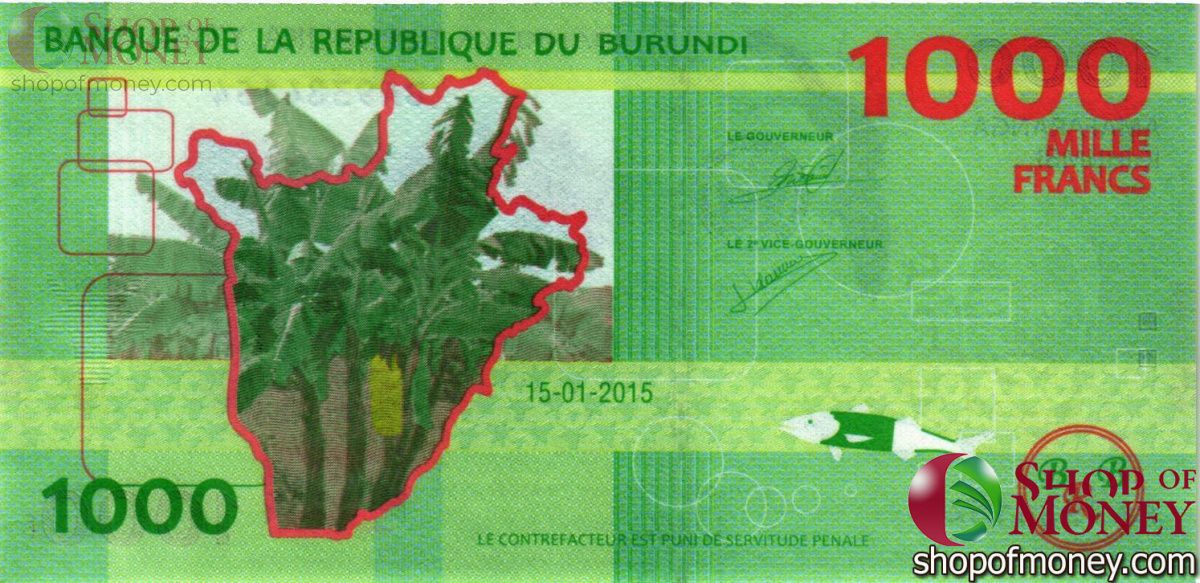 БУРУНДИ 1000 ФРАНКОВ 2