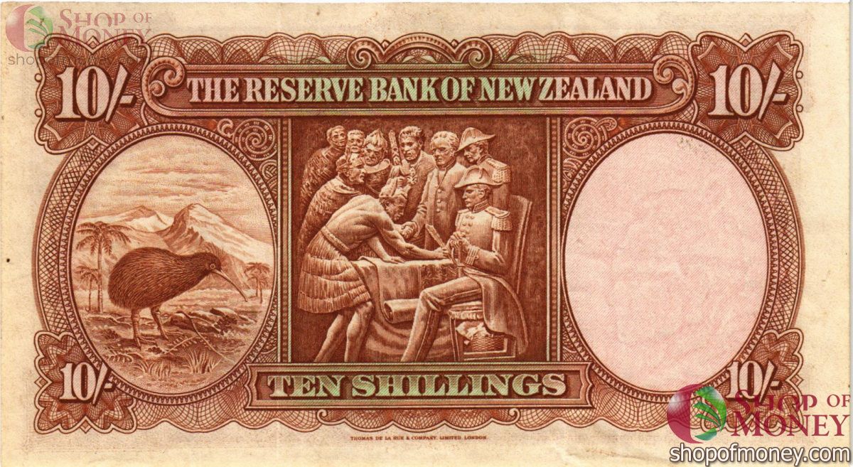 НОВАЯ ЗЕЛАНДИЯ 10 ШИЛЛИНГОВ usd 2
